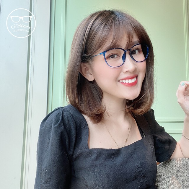 Gọng kính cận nữ nhựa mảnh càng kim loại 872 | BigBuy360 - bigbuy360.vn