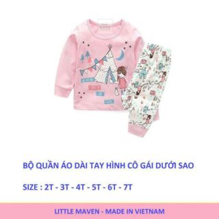 Combo 2 bộ little bé gái 300K