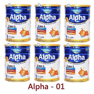 SỮA BỘT DIELAC ALPHA 1 (0 - 6 tháng) 900g