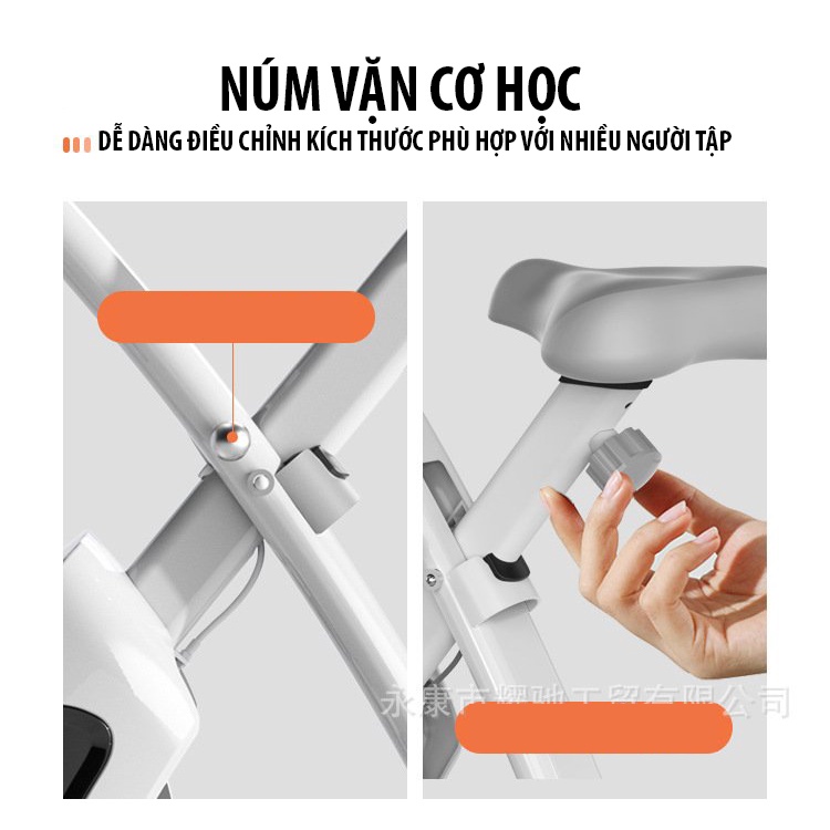 MÁY ĐẠP XE JOBUR X - BIKE GH 606 - DỤNG CỤ TẬP TẬP GYM CAO CẤP TẠI NHÀ AN TOÀN VÀ HIỆU QUẢ