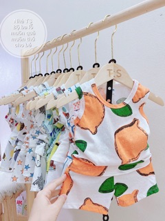 SET 3 BỘ BA LỖ COTTON GIẤY MỀM MÁT CHO BÉ