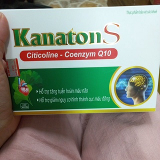 Kanaton S hỗ trợ tăng tuần hoàn máu não