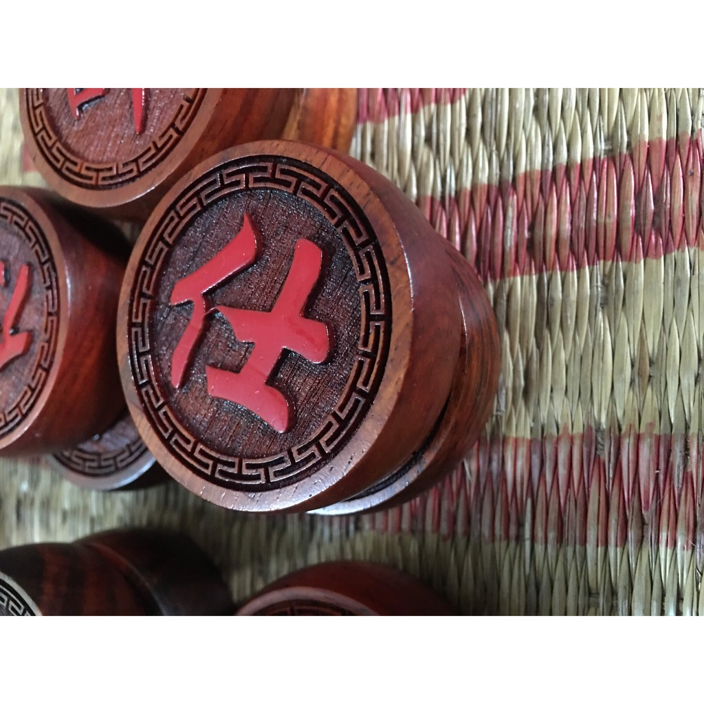 Quân cờ tướng gỗ trắc 4,8cm