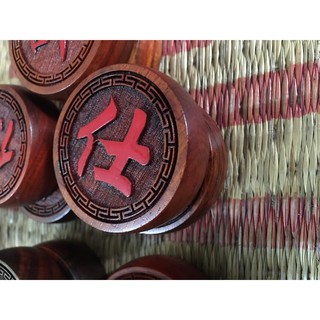 Quân cờ tướng gỗ trắc 4,8cm