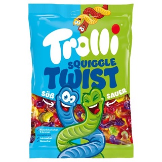 Kẹo dẻo Trolli Squiggles gói 100gr- Đức