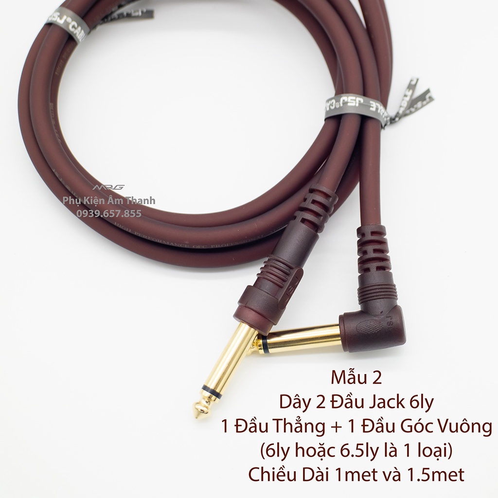 Dây Jack 6ly 2 Đầu, dài 1.5met, giá 1 dây. MrG