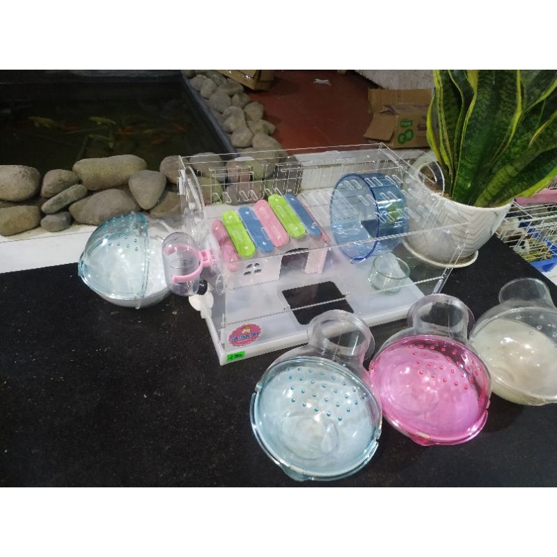 Lồng mika nhỏ cho Hamster 30x20x18