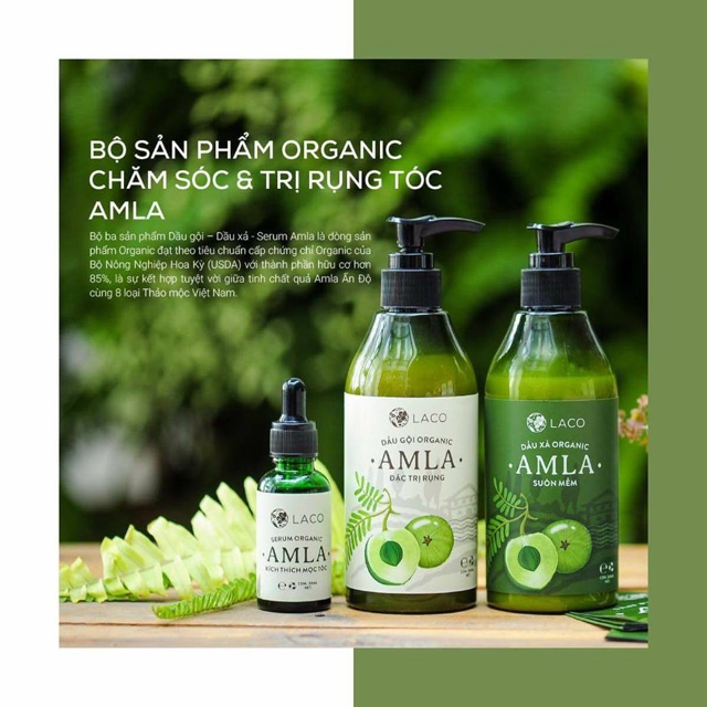 Dầu gội AMLA(Ngăn ngừa rụng tóc)