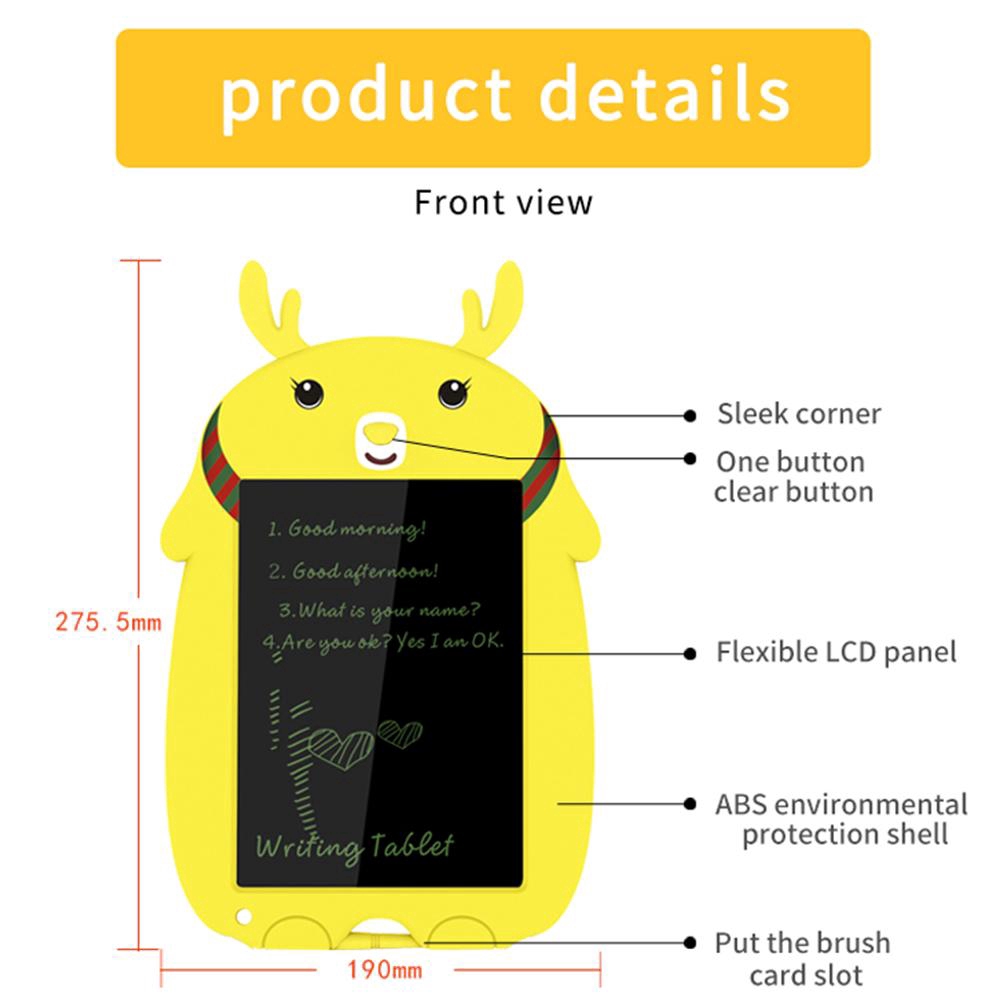 New 8.5 Inch LCD Writing Tablets Electronic Drawing Pads Writing Board Drawing Tablet For Kids Christmas Gift