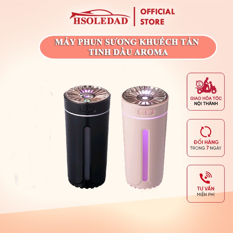 Máy khuếch tán tinh dầu xe hơi phun sương Aroma | máy xông tinh dầu ô tô, bàn làm việc