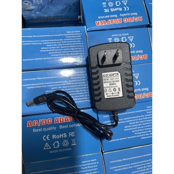 Nguồn 5v2A , 9V 2A, 12V-2A chân to 5.5 dùng ổn định cho thiết bị. Độ bên cao, chịu được điện chập chờn.