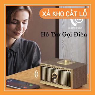 Loa gỗ Bluetooth V5 siêu sang