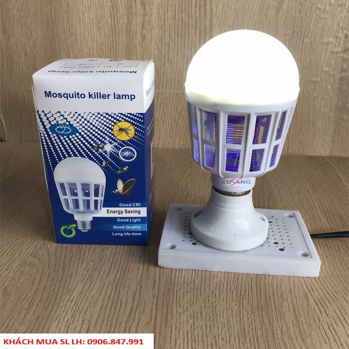 Bóng Đèn Led Chống Muỗi Đa Năng 9w - Đèn gia dụng chống côn trùng, đuổi muỗi bảo vệ trẻ em khỏi muỗi đốt