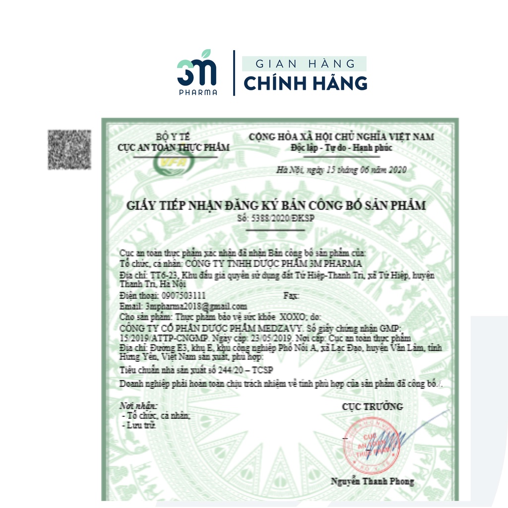 Nước Điện giải Xoxo Cam Nước Điện Giải Cho Bé Từ 2 tuổi lọ 250ml