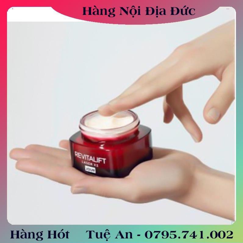KEM DƯỠNG DA CHỐNG LÃO HÓA – GIÚP MỜ THÂM NÁM LOREAL REVITALIFT LASER X3, 50ML Nội địa Đức Đủ Bill  .