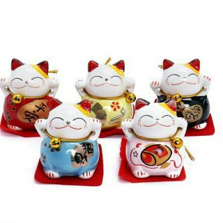 MÈO THẦN TÀI TÍ HON 4CM MAY MẮN