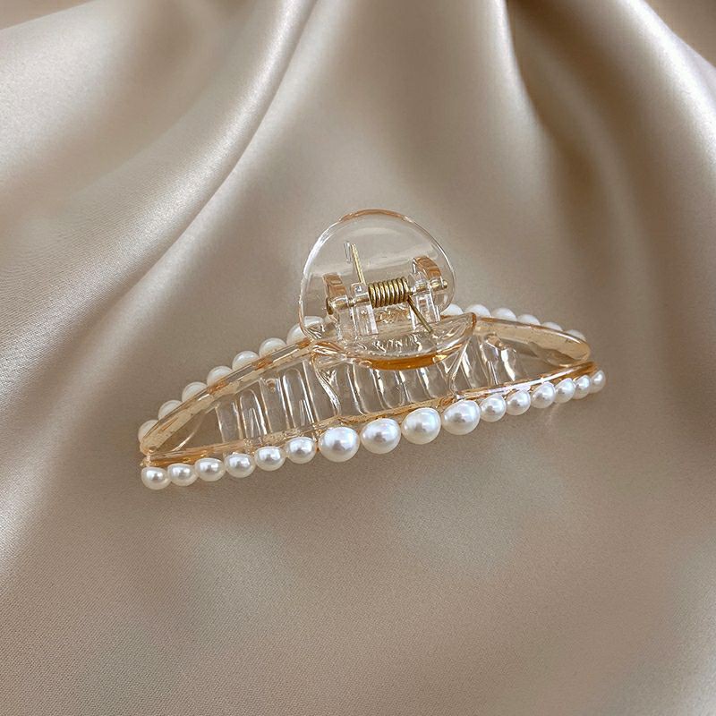 Kẹp càng cua đính hạt châu cao cấp HOTTREND