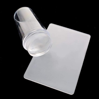 Con dấu silicon in móng trong suốt