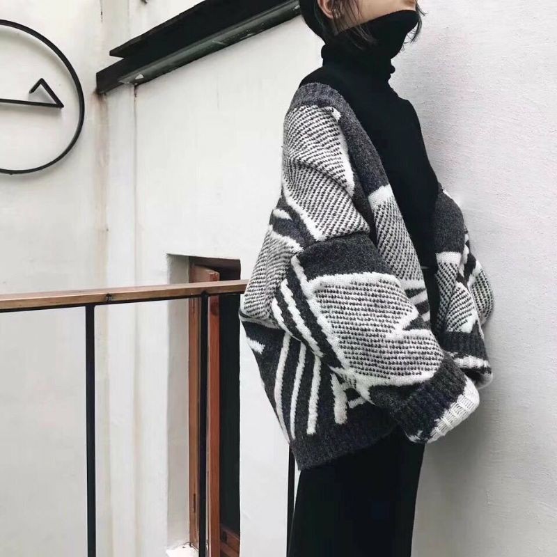 (Có sẵn) Mã WAMT10K giảm ngay 10k cho đơn bất kì Áo khoác len màu khối phong cách Harajuku | BigBuy360 - bigbuy360.vn