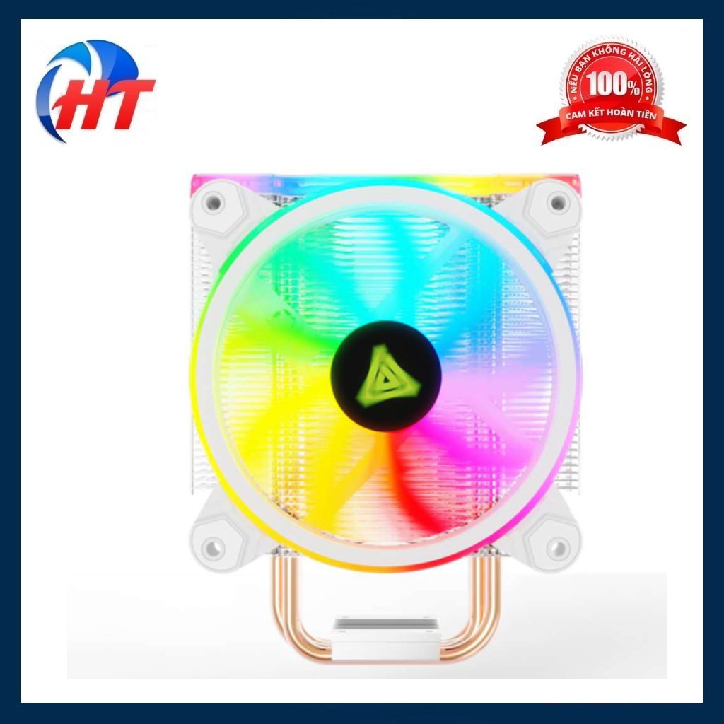 Quạt Tản Nhiệt Fan V400 PLUS Trắng (4U-12cm) LED RGB