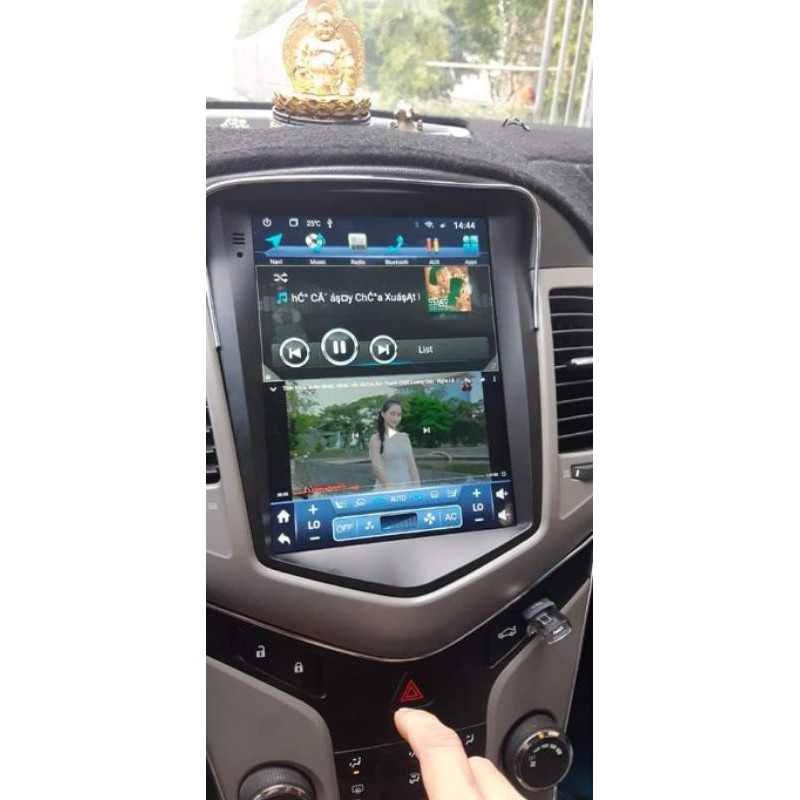 MÀN HÌNH ANDROID TESLA FULL TÍNH NĂNG CHO LACETTI/CRUZE 2008 2017 FULL DƯỠNG JACK CANBUS