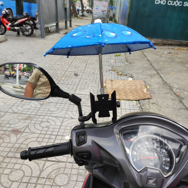 Giá đỡ điện thoại trên xe máy S500 360 độ siêu chắc