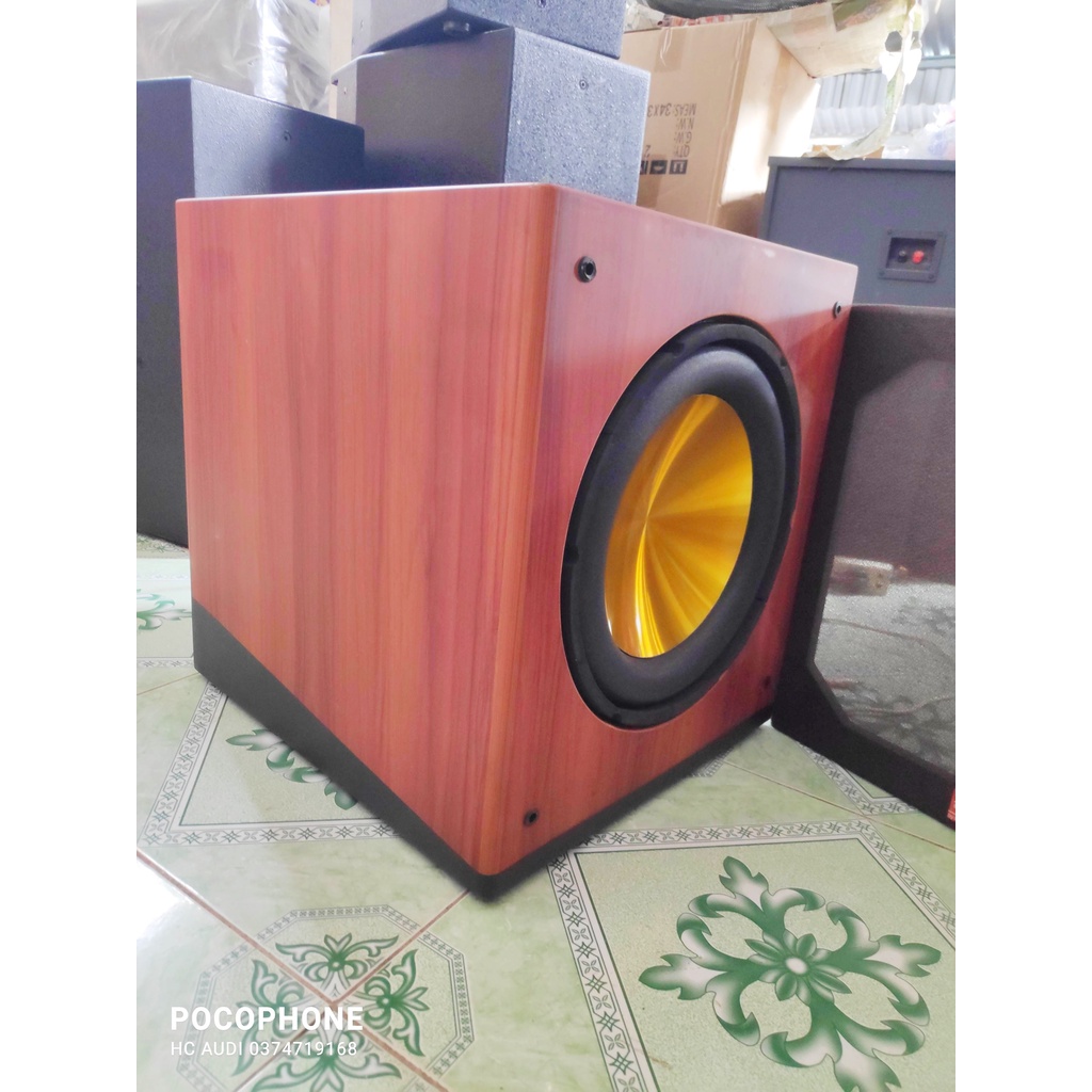 loa trầm JB bass 30 lòng vàng sang trọng