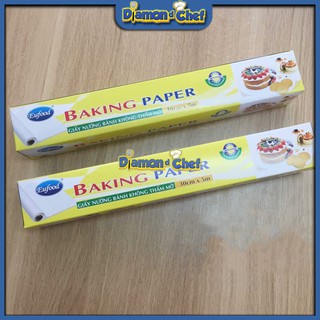 Combo Giấy nến giấy nướng giấy lót bánh Eufood 30cm*5m