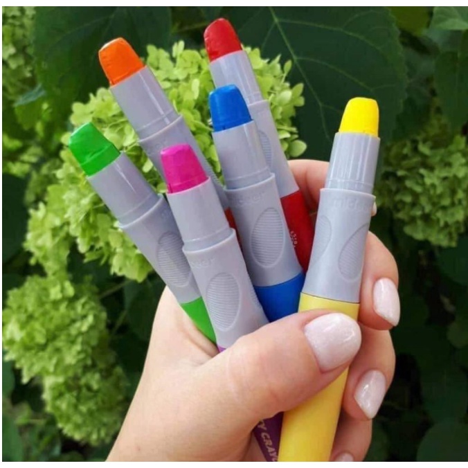 Bút sáp Silky crayon của Mideer- an toàn cho bé