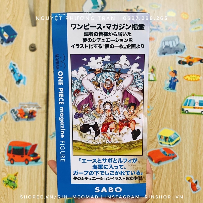 [BANPRESTO] Mô hình chính hãng One Piece - Sabo - Magazine Figure -Piece of Dream #1- Special