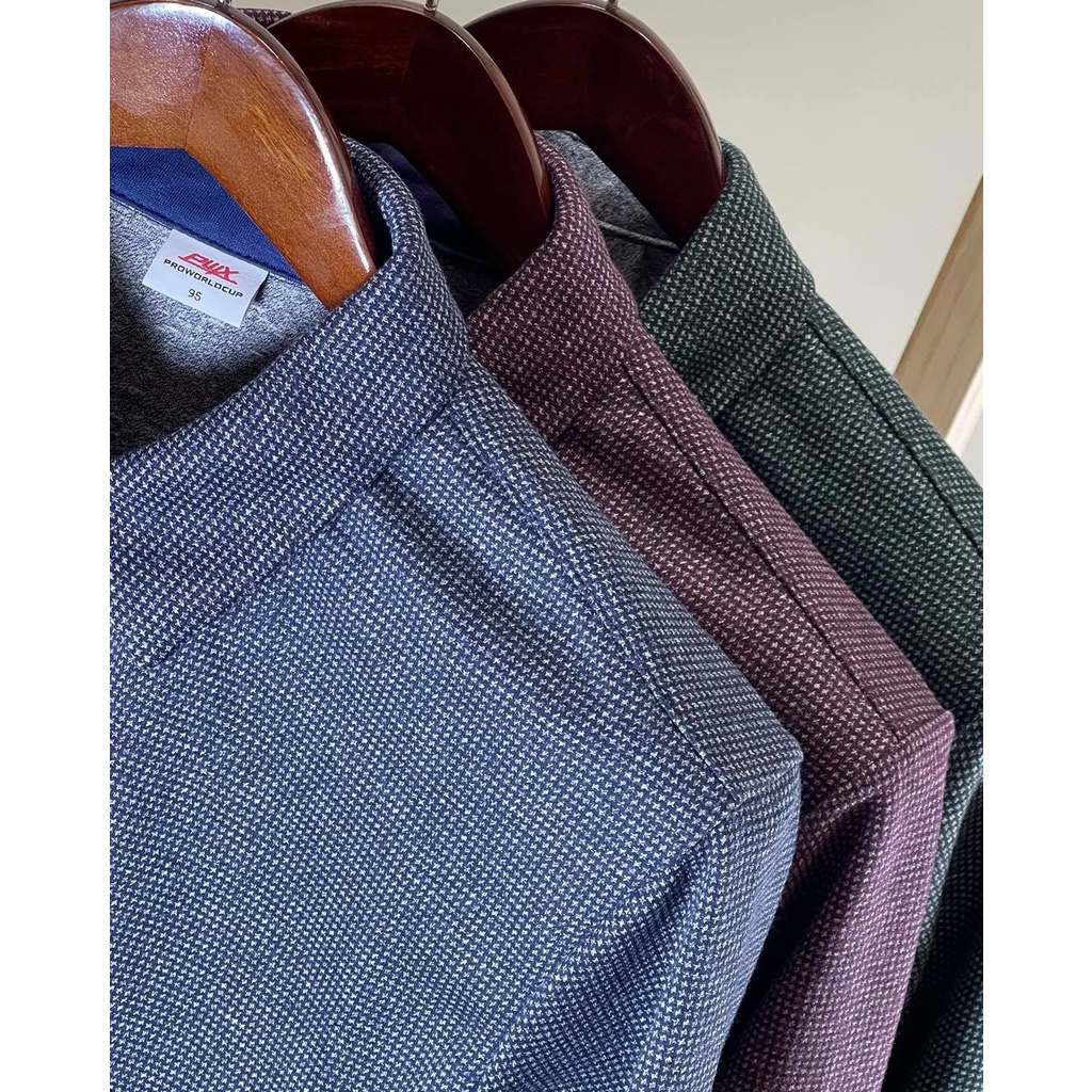 Áo polo nỉ nam PWX xuất Hàn xịn