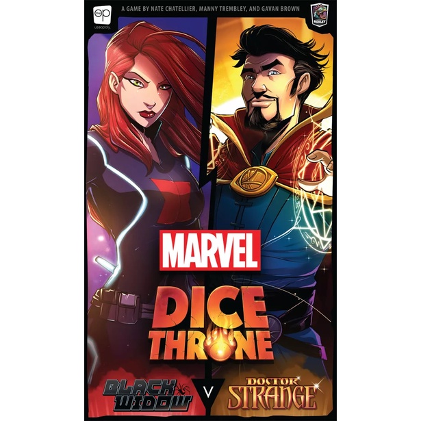 [US] Marvel Dice Throne: Black Widow v. Doctor Strange - Trò Chơi Board Game