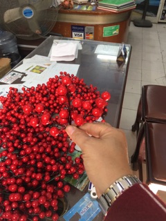 50 chùm Đào Đông Đỏ