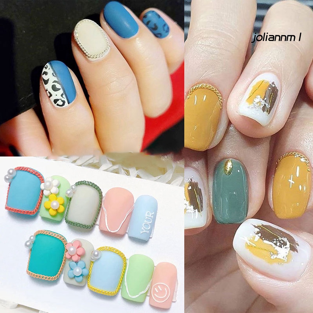 Set 12 Phụ Kiện 3d Trang Trí Móng Tay