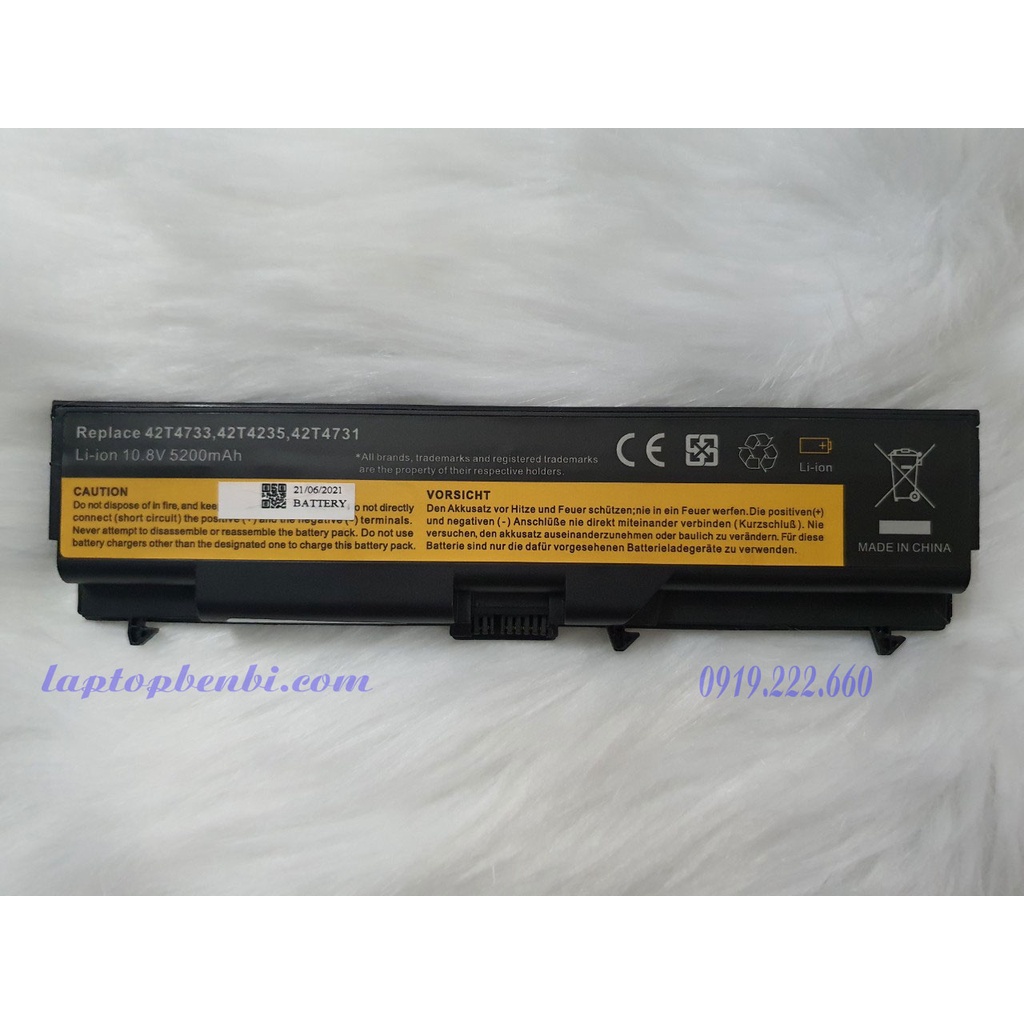 Pin zin laptop Lenovo 9cells dùng cho laptop T430, T530, W530, T420, T520, W520