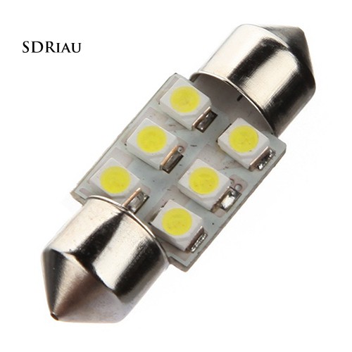 Bộ 4 cái đèn LED 12V 6-SMD dành cho xe ô tô