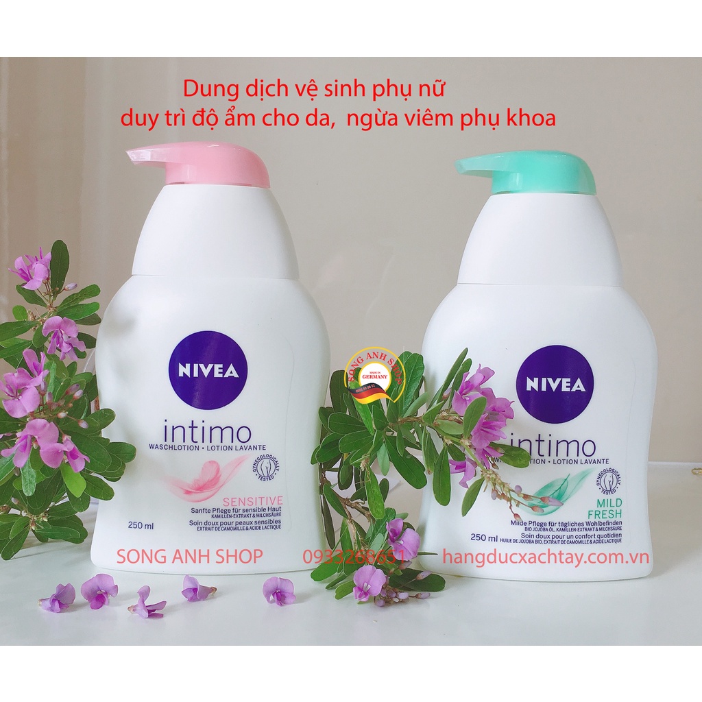 Dung dịch vệ sinh phụ nữ NIVEA intimo