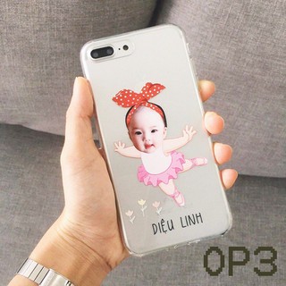 Ốp iphone Chibi Múa Bale dành cho bé gái đáng yêu in và thiết kế theo yêu cầu mã OP3 - Đậu Case