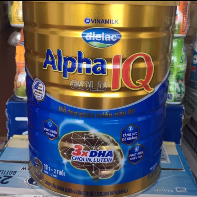 Sữa Dielac Alpha Gold số 3,4 1.5kg