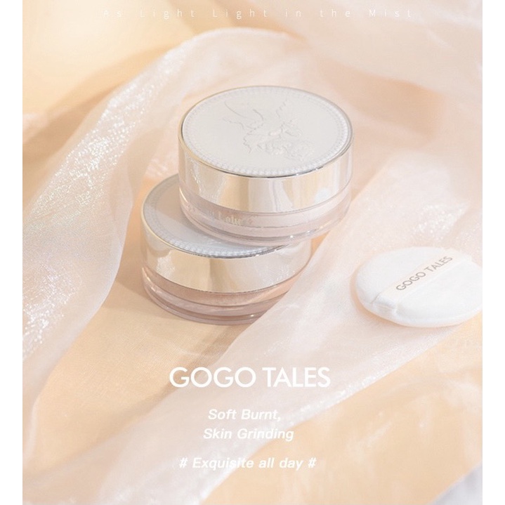 [GOGO TALES] Phấn phủ bột kiềm dầu Gogotales Play Lotus 11gr (GT278)