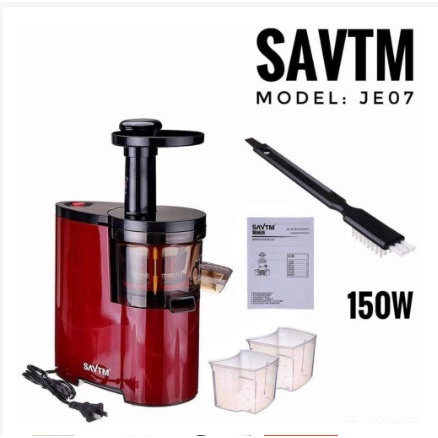 MÁY ÉP CHẬM SAVTM JE07/ JE-07 ÉP NƯỚC TRÁI CÂY RAU CỦ