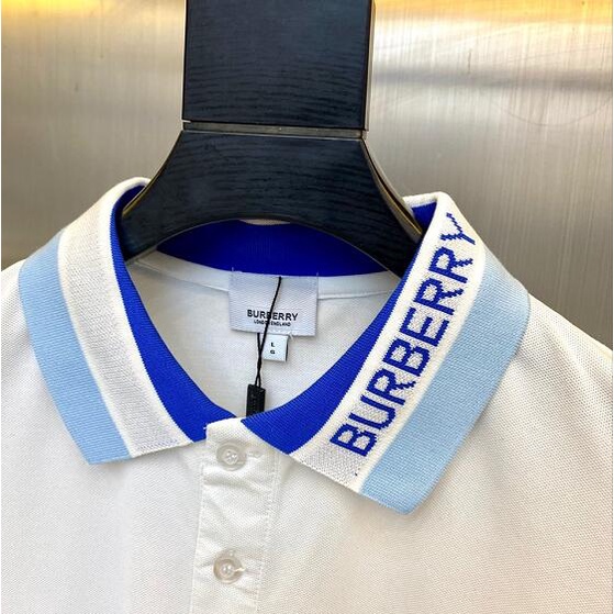 Áo polo tay ngắn vải cotton thêu chữ thời trang trẻ trung