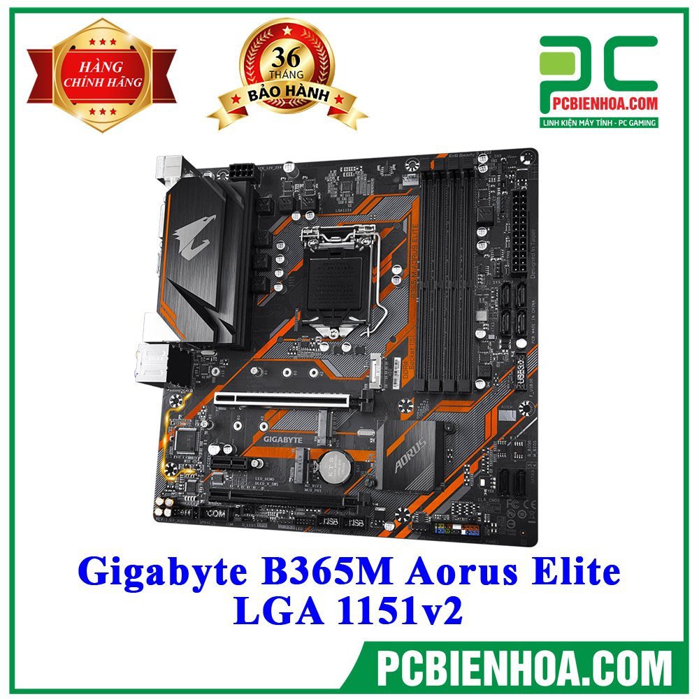 Siêu phẩm 2020 Bo mạch chủ GIGABYTE B365M AORUS ELITE LGA 1151V2 TẶNG BÀN DI CHUỘT GAMING