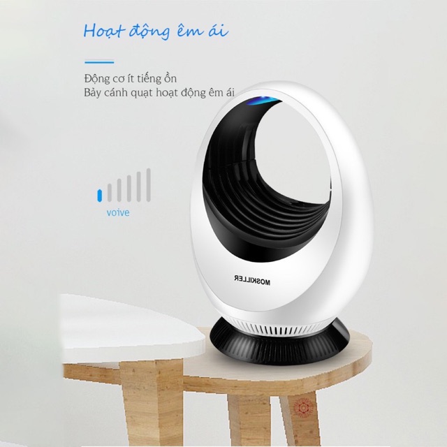 Đèn bắt muỗi Moskiller thông minh