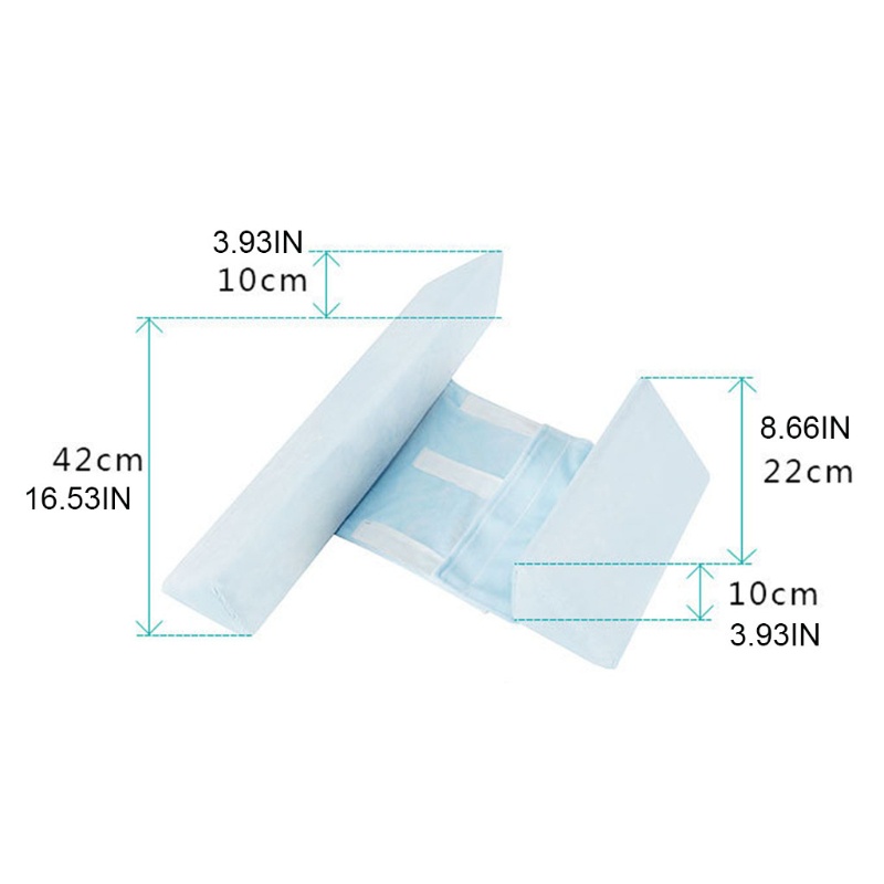 Gối Ngủ Định Hình Tư Thế Chống Lăn Hình Tam Giác Cho Bé Sơ Sinh