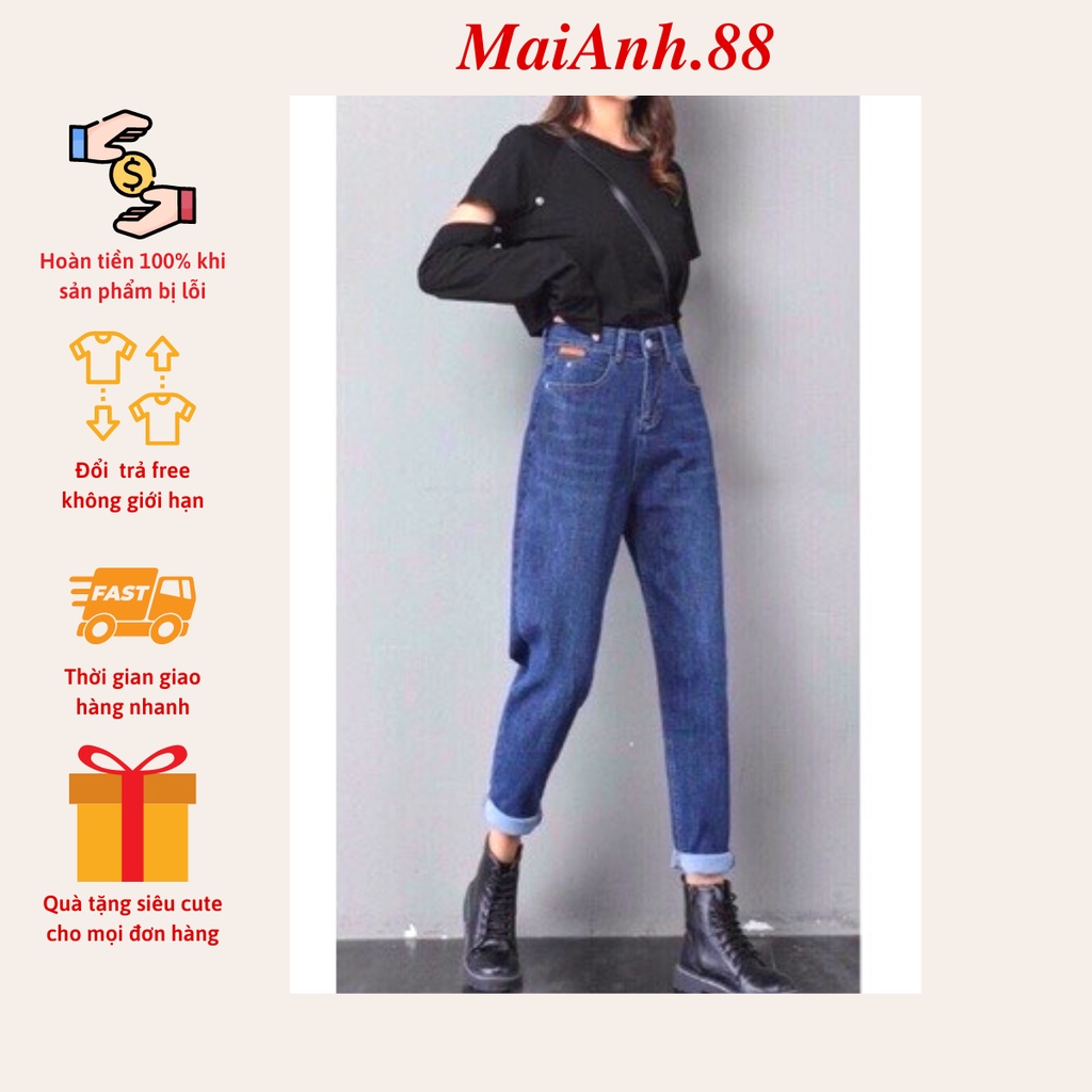 Quần jean nữ Mai Anh.88 quần bò dáng baggy phong cách street style