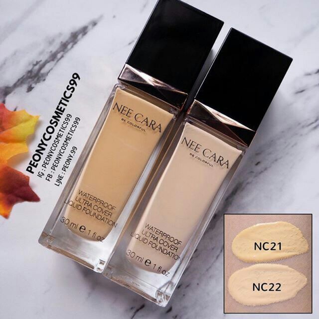 KEM NỀN SIÊU CHE PHỦ NEE CARA WATERPROOF ULTRA COVER LIQUID FOUNDATION N589 30ML | BigBuy360 - bigbuy360.vn