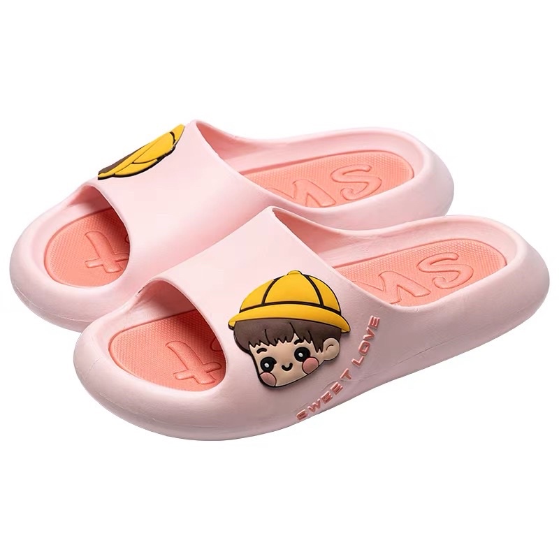 Dép bánh mì Trai &amp; Gái dành cho Nữ