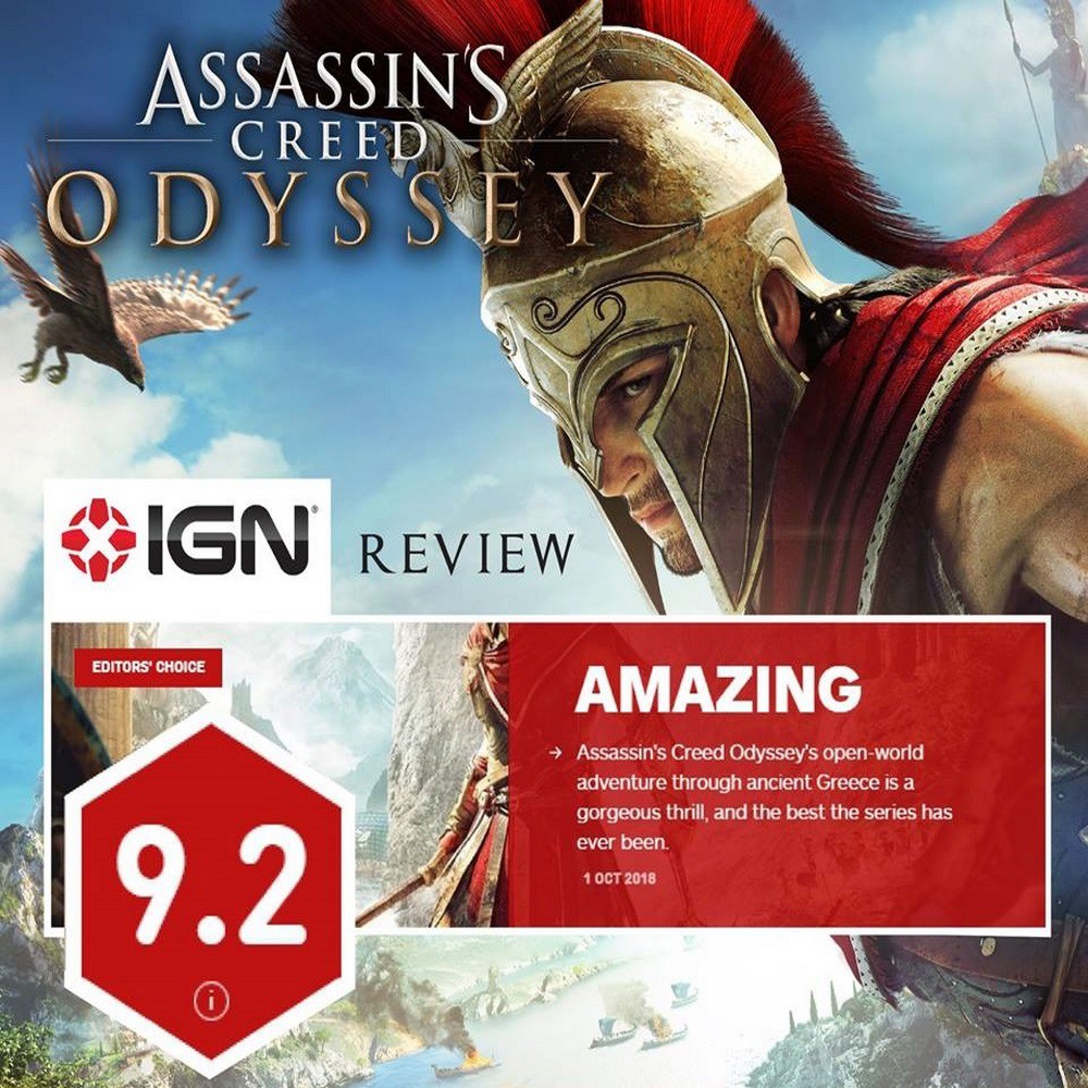 Đĩa Game PS4 - Assassin's Creed Odyssey