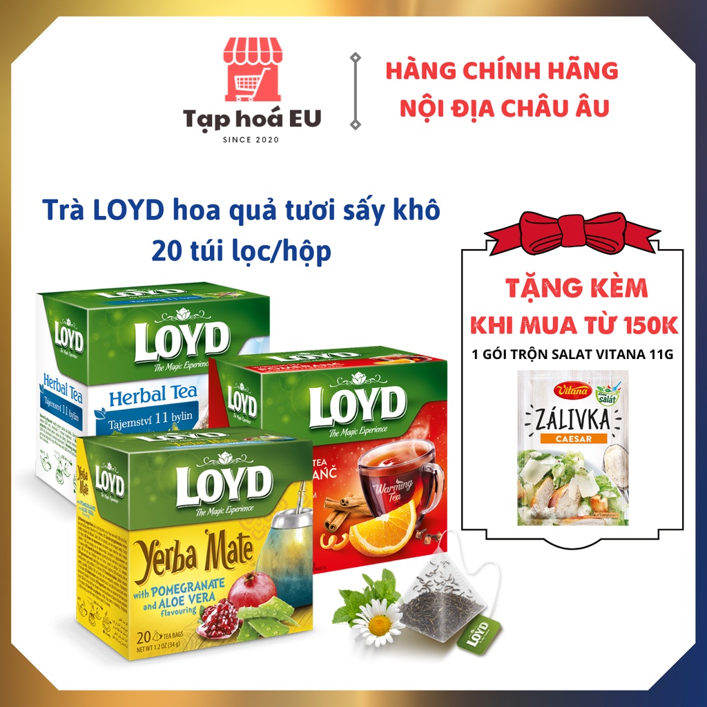 Trà hoa quả Loyd vị mix, thơm ngon khó cưỡng 40g